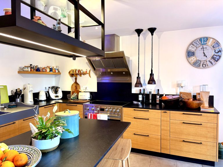 La cuisine équipée de la maison